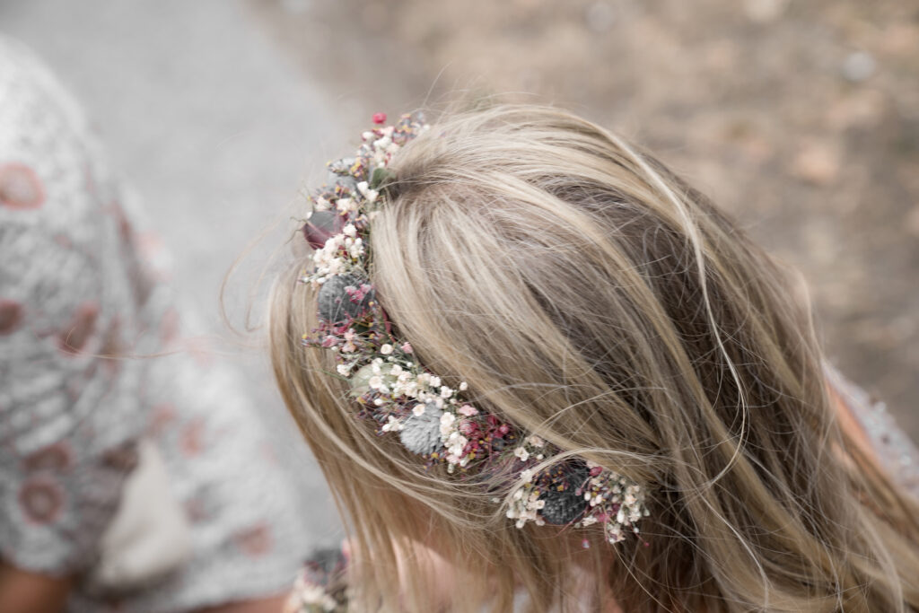 Haarschmuck bei Hochzeit