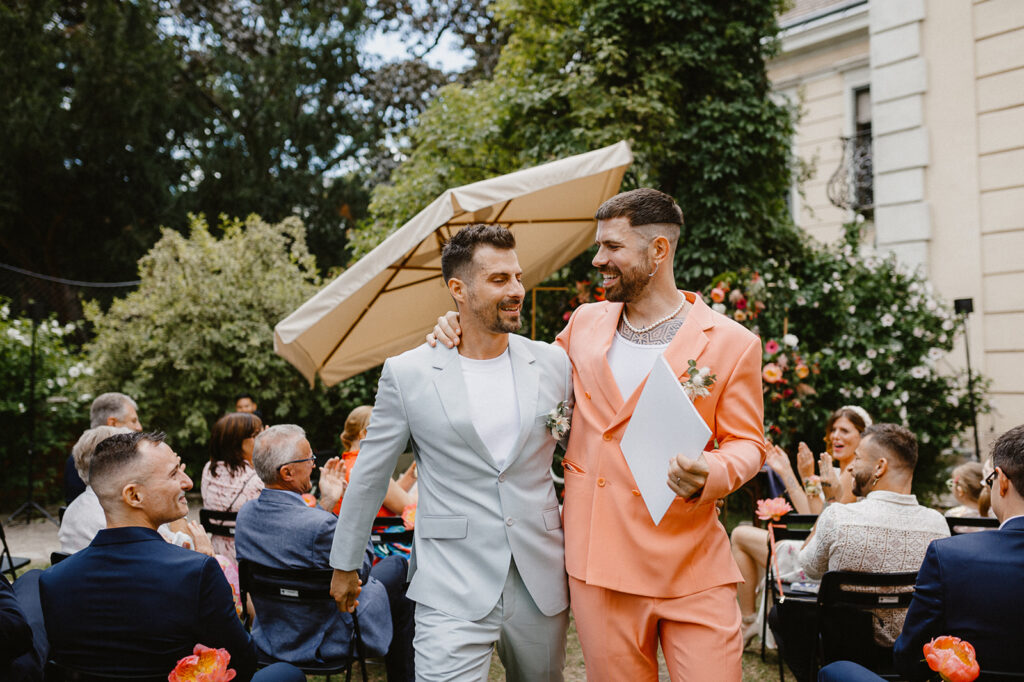 Gay Wedding Couple
