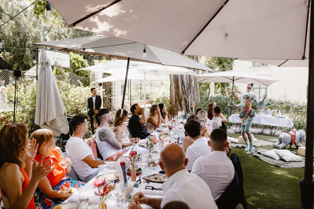 Hochzeit mit Drag Queen Einlage